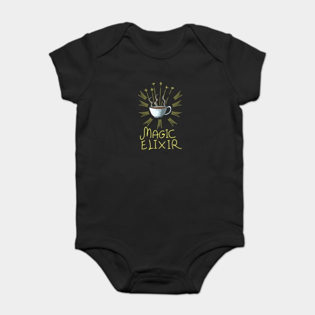 MAGIC ELIXIR Baby Bodysuit by droidmonkey